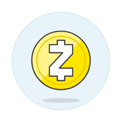 Zcash Illustration from UX Colors Set