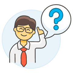 Customer Doubt 1 Illustration from UX Colors Set