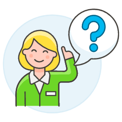 Customer Doubt 6 Illustration from UX Colors Set