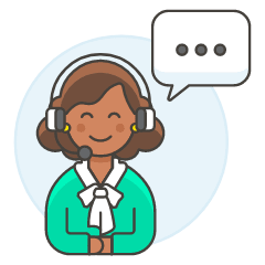 Customer Service Reply 2 Illustration from UX Colors Set