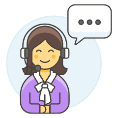 Customer Service Reply 3 Illustration from UX Colors Set