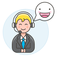 Customer Service Satisfaction 1 Illustration from UX Colors Set