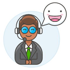 Customer Service Satisfaction 2 Illustration from UX Colors Set