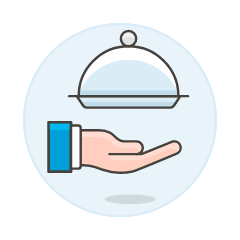 Room Service 1 1 Illustration from UX Colors Set