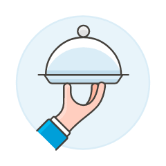 Room Service 2 1 Illustration from UX Colors Set