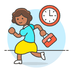 Tech Support Rush 5 Illustration from UX Colors Set