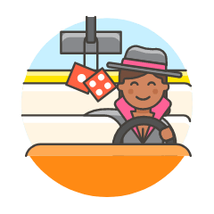 Pimp Driving 5 Illustration from UX Colors Set