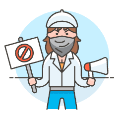 Rioter 7 Illustration from UX Colors Set