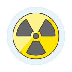 Radiation Sign Illustration from UX Colors Set