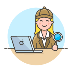 Detective 1 2 Illustration from UX Colors Set