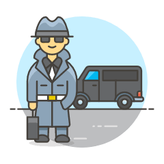 Detective 2 5 Illustration from UX Colors Set