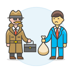 Detective Deal 1 Illustration from UX Colors Set