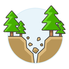 Earthquake Illustration from UX Colors Set