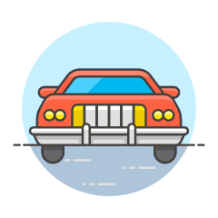 Civil Car 2 Illustration from UX Colors Set