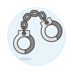 Handcuff Illustration from UX Colors Set