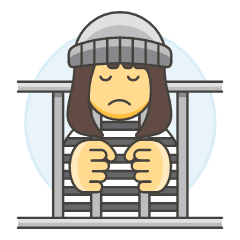 Prisoner 1 3 Illustration from UX Colors Set