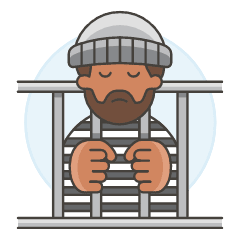 Prisoner 1 5 Illustration from UX Colors Set