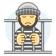 Prisoner 1 6 Illustration from UX Colors Set
