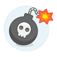 Bomb 1 Illustration from UX Colors Set