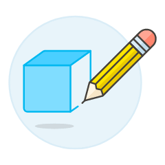 3D Drawing Illustration from UX Colors Set