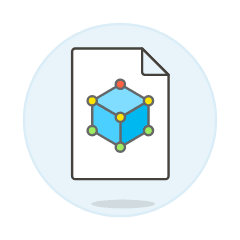 3D File Illustration from UX Colors Set
