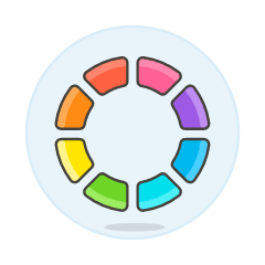 Color Wheel 2 Illustration from UX Colors Set