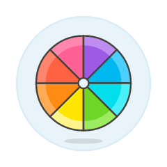 Color Wheel 3 Illustration from UX Colors Set