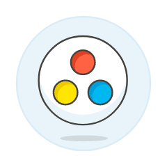 Primary Colors Illustration from UX Colors Set