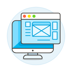 Layout Design 2 Illustration from UX Colors Set