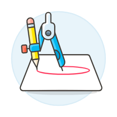 Divider Drawing Illustration from UX Colors Set