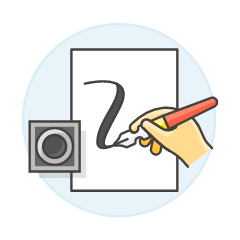 Ink Drawing 2 Illustration from UX Colors Set