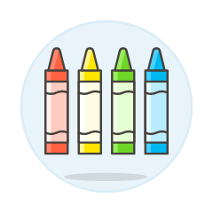 Crayons Illustration from UX Colors Set