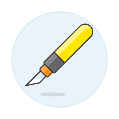 Cutter Illustration from UX Colors Set