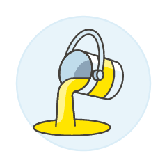 Paint Bucket Illustration from UX Colors Set