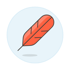 Quill Illustration from UX Colors Set