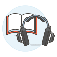 Audio Book 1 Illustration from UX Colors Set