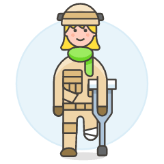 Disable Soldier 4 Illustration from UX Colors Set