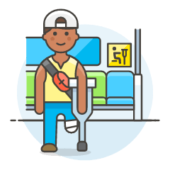 Priority Seat 1 1 Illustration from UX Colors Set