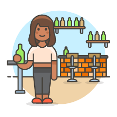 Bar Client 1 5 Illustration from UX Colors Set