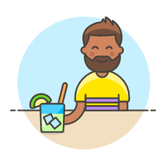 Bar Client 5 2 Illustration from UX Colors Set