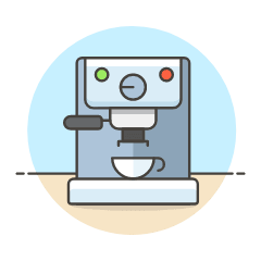 Espresso Machine Illustration from UX Colors Set