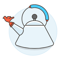 Tea Pot 2 Illustration from UX Colors Set