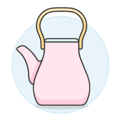 Tea Pot 3 Illustration from UX Colors Set
