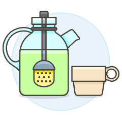 Tea Pot 4 Illustration from UX Colors Set
