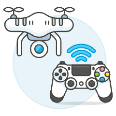 Drone Controller 2 Illustration from UX Colors Set