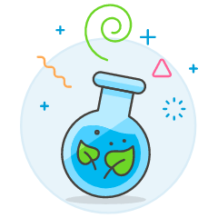 Eco Chemical Illustration from UX Colors Set