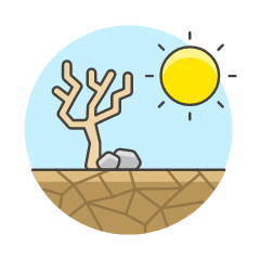 Drought Illustration from UX Colors Set