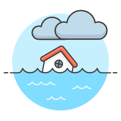 Flood Illustration from UX Colors Set