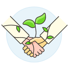 Eco Agreement 4 Illustration from UX Colors Set