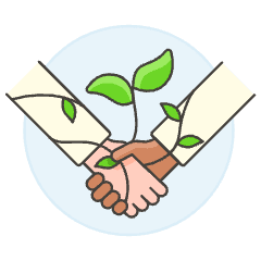 Eco Agreement 6 Illustration from UX Colors Set